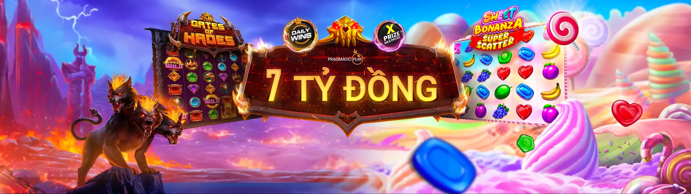 Sân vận động thể thao với ánh đèn rực rỡ và logo 20vui win